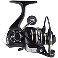 Eachbid Carretes de Spincasting-Carretes de Pesca Giratorios- Carrete de Pesca 5.2: 1 Relación de Engranaje Ultraligero…